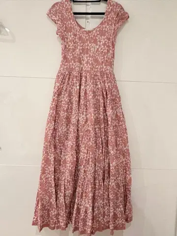 MARIEA 플라워 프린트 고원의 무지개 원피스