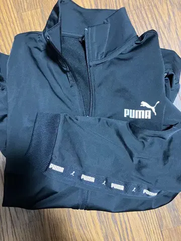 PUMA 블랙 저지 XL