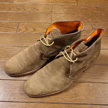 LOBBS 브라운 스웨이드 처카 부츠 507-102