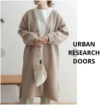 URBAN RESEARCH DOORS 퀼트 노카라 코트