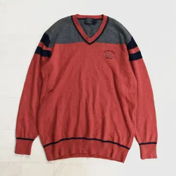 캐시미어 100% GOOD LUCK V넥 스웨터 캐시미어 GJ-35