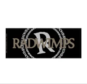 RADWIMPS 2025 20th anniversary 타월