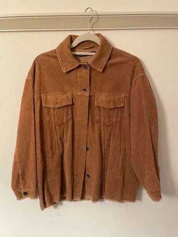 ZARA 코듀로이 자켓 XS 브라운
