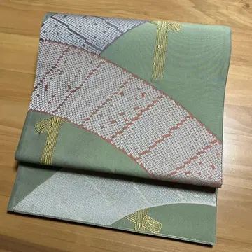 후쿠로 오비 육통 카노코 패턴 새상품급