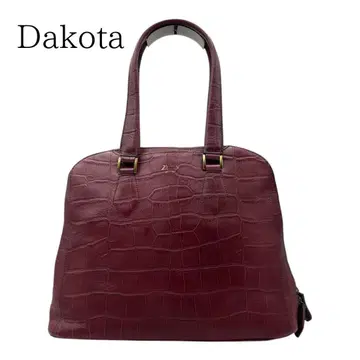 [ 미사용급 ] 다코타 Dakota 토트백 악어 엠보 가죽