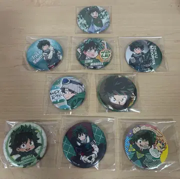 나의 히어로 아카데미아 캔뱃지 세트.