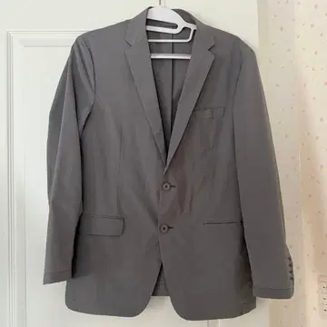 Calvin Klein Platinum 그레이 블레이저