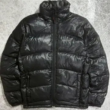 인기 MARMOT 고품질 M-3 다운 자켓 블랙 드로 코드 L