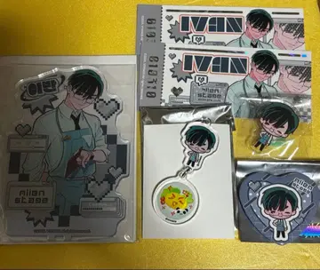 에이리언 스테이지 ALIENSTAGE 이반 아크릴 스탠드 캔뱃지