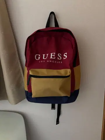 GUESS 백팩 백팩 빨간색 노랑 파랑
