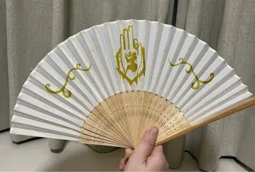 진 천지개벽집단 지그재그 부채 화이트