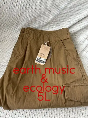 어스 뮤직&에코로 빅 사이즈 M7 카고 팬츠 새상품