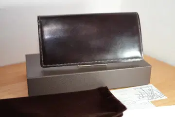 [컨디션 최상] 보르도 장지갑 쉘 코도반 스탠포드 코쿠마이스터