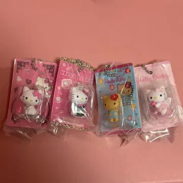 헬로키티 패키지 미니어처 컬렉션 4종 세트