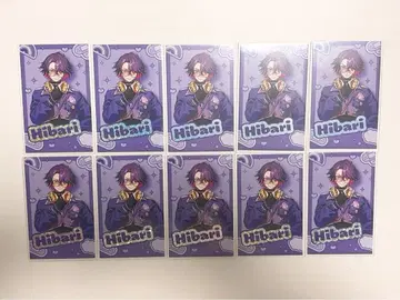 VOLTACTION 와타라이 히바리 데코라 모드 폴라로이드 10장 세트