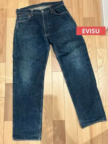 [ EVISU ] 다크 블루 데님 팬츠