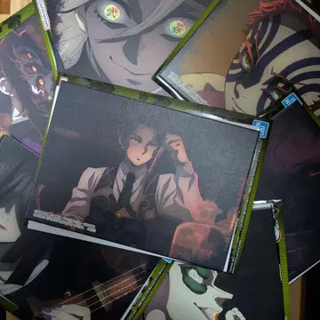 제일복권 귀멸의 칼날 캠퍼스풍 보드 키부츠지 무잔 아카자 도우마