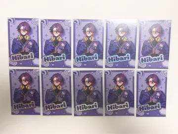 VOLTACTION 와타라이 히바리 데코라 모드 폴라로이드 10장 세트