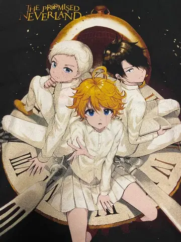 [레어] 약속의 네버랜드 애니메이션 티셔츠