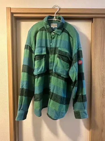 C.E CAVEMPT FLANNEL BIG SHIRT
