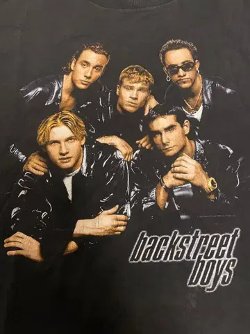 [구하기 어려움] 90s 백스트리트 보이즈 빈티지 T셔츠 구제 의류
