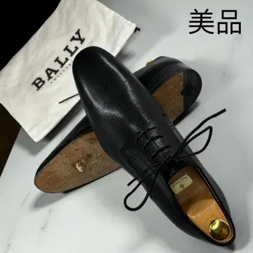 새상품급 BALLY 발리 플레인토 블랙 UK8.5 27cm 최고의 착용감