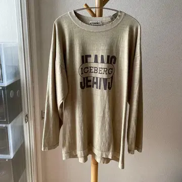 아이스버그 롱 슬리브 티셔츠 ICEBERG 로고 이탈리아제