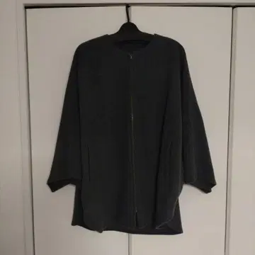 [ 비어즐리 ] 울 판초 코트