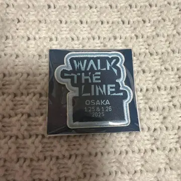 ENHYPEN WALK THE LINE 와펜 오사카 한정판 미개봉 새상품