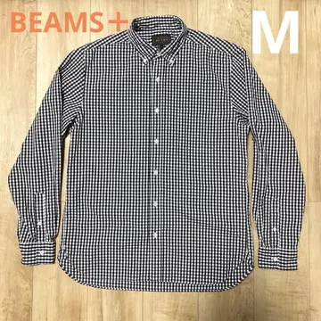 BEAMS PLUS 컬러 브로드 버튼 다운 셔츠 M