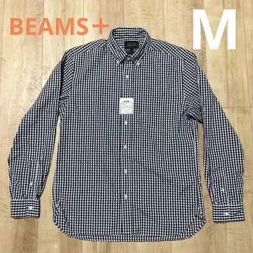 BEAMS PLUS 컬러 브로드 버튼 다운 셔츠 M