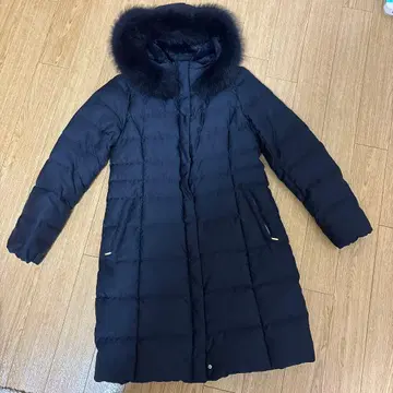 INDIVI 네이비 다운 코트 38