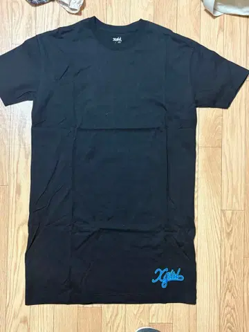 Xgirl 블랙 반팔 T셔츠