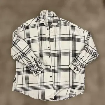 ASOS DESIGN 체크 무늬 플란넬 셔츠