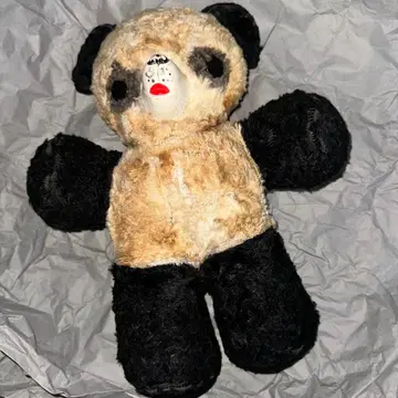 빈티지 팬더 봉제 인형