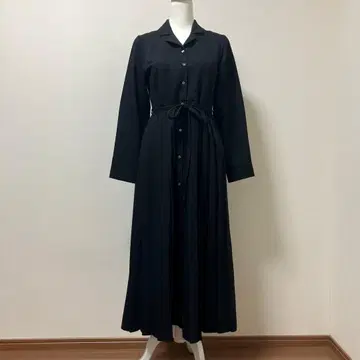 HARE 하레 롱 원피스 블랙 플리츠 어른 가을 겨울 긴팔