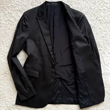 페이즐리 엠포리오 아르마니 테일러드 실크 혼방 이탈리아제 블랙 XL