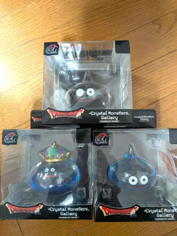 크리스탈 몬스터즈 갤러리 3체 세트 미개봉