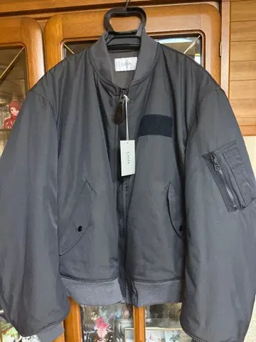 COTA 그레이 MA-1 플라이트 자켓