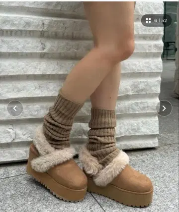 ESPERANZA 2WAY 페이크 어그 부츠 L 사이즈