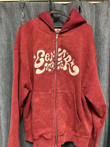 centimeter Kira 로고 풀집 후드티