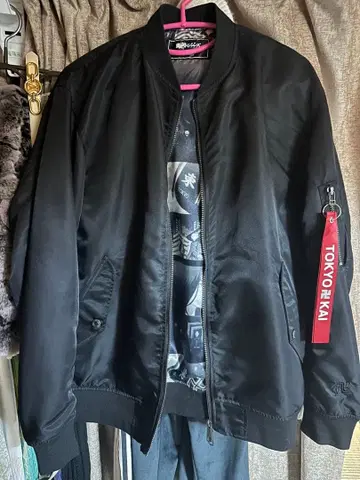 [ 도쿄 리벤저스 ] RATTLE TRAP 콜라보 아이템 충전솜 MA-1