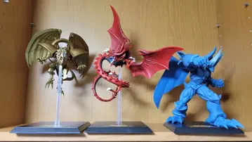 유희왕 듀얼몬스터즈 Monster LEGION 삼환신 피규어