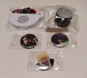 BIGBANG 굿즈 캔뱃지 부채 팔찌