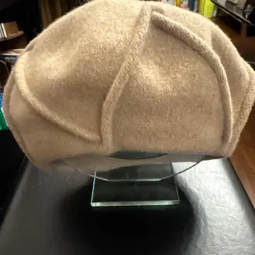 울 베이지 베레모 프랑스제