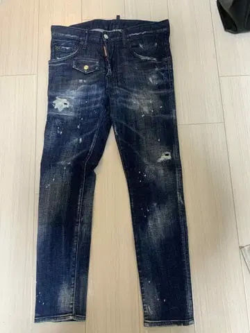 DSQUARED2 데미지 데님 팬츠 44