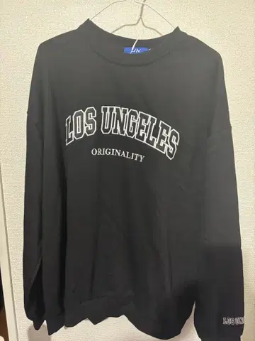 LOS UNGELES 블랙 긴팔 트레이닝복