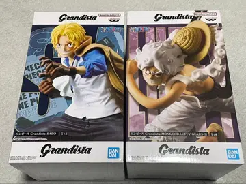 원피스 몽키 D 루피 & 사보 Grandista 피규어