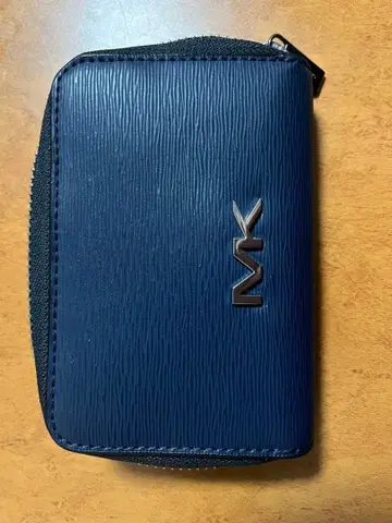 정품 MICHAEL KORS 컴팩트 지갑 네이비