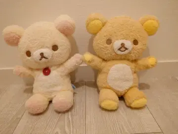 리락쿠마 나란히 봉제 인형 퍼펫 2체 세트